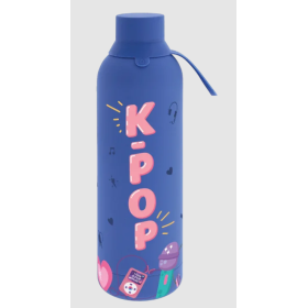 Botella Térmica 750 ml K-Pop Color Azul