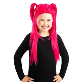 Peluca Mira K-Pop Demon Hunters Rosa