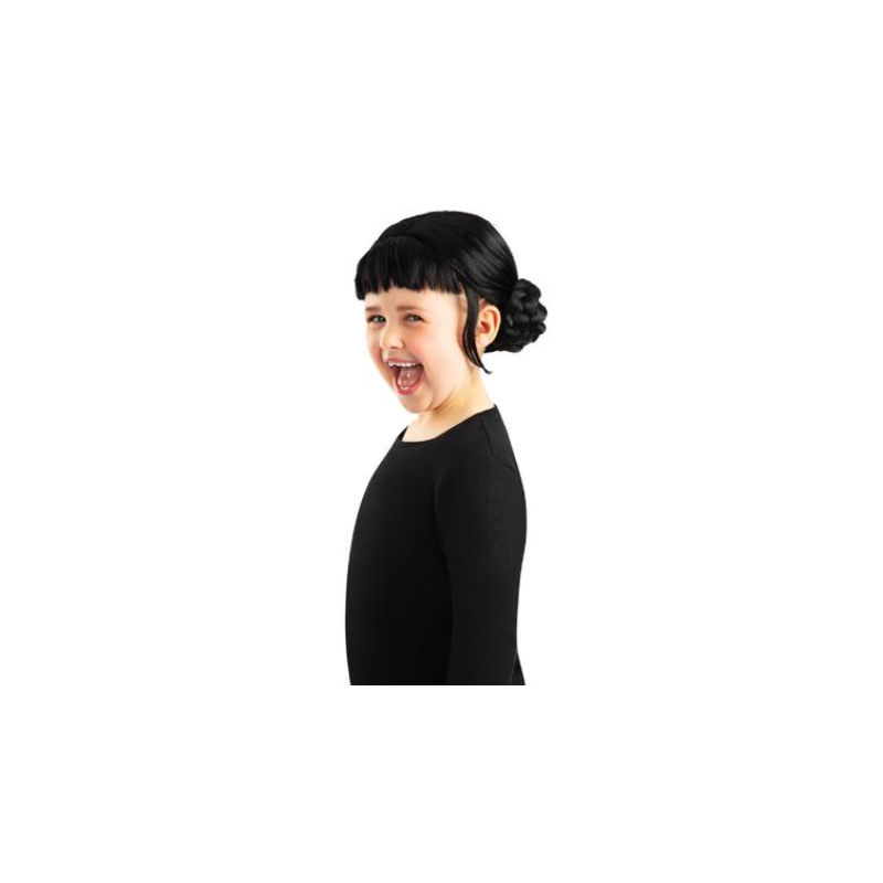 Peluca Zoey K-Pop Demon Hunters Negra Infantil