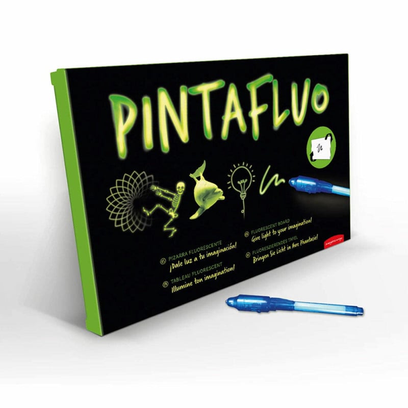 Pintafluo Pizarra Fluorescente A4