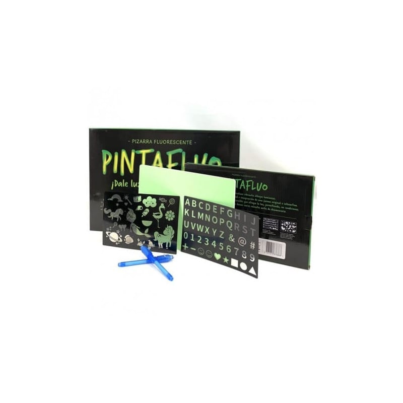 Pintafluo Pizarra Fluorescente A4
