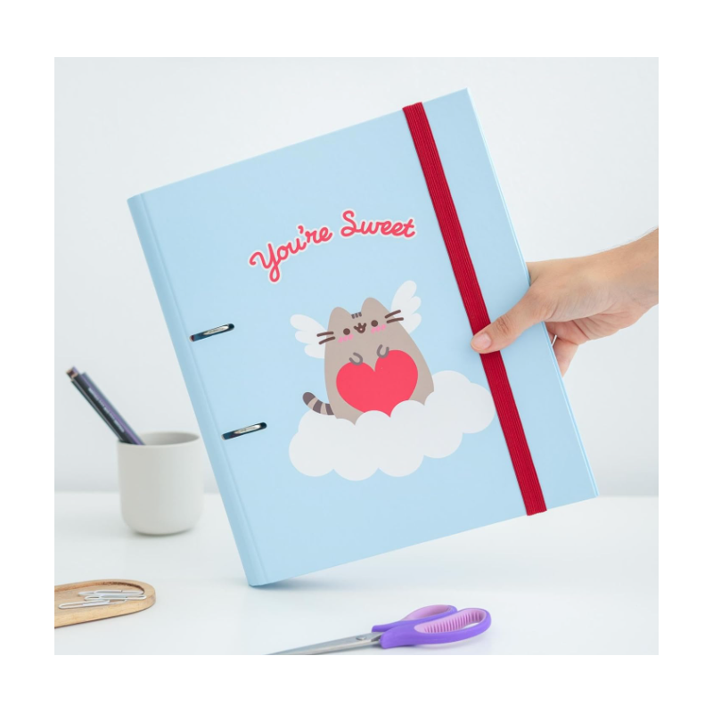Carpeta Pusheen Purrfect 2 Anillas