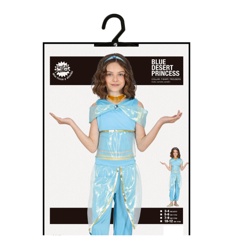 Disfraz Princesa Desierto Talla 10-12 Años