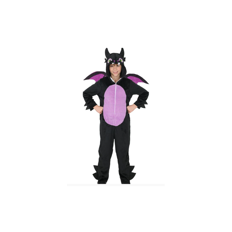 Disfraz Dragón Negro 10-12 Años