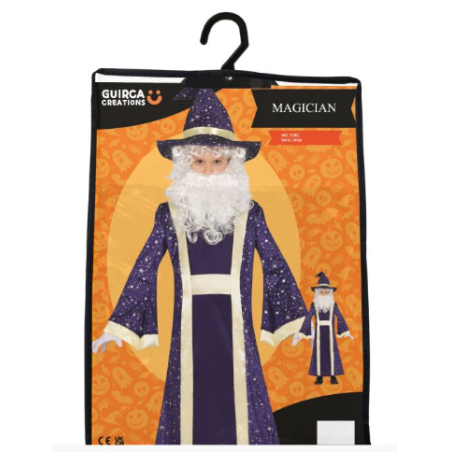 Disfraz Mago Túnica 5-6 Años