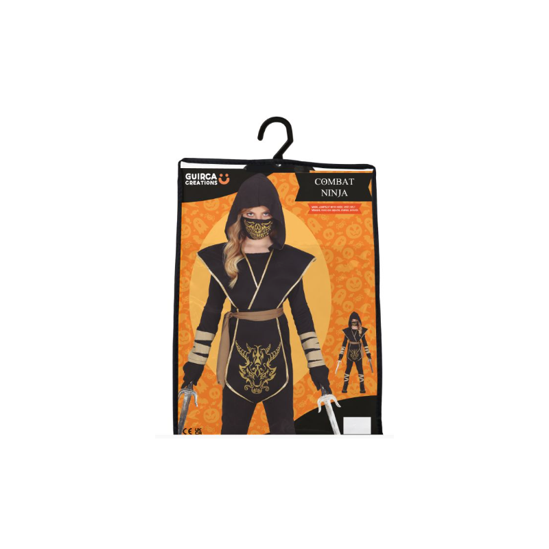 Disfraz Ninja Combate 5-6 Años