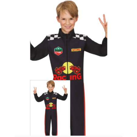 Disfraz Piloto Carreras 7-9 Años