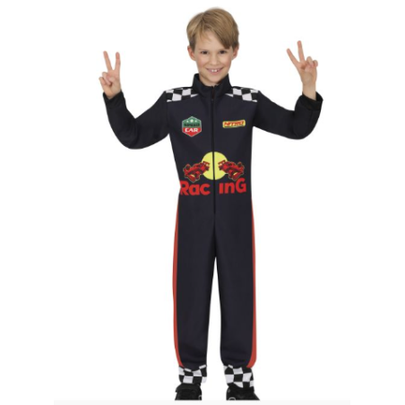 Disfraz Piloto Carreras 7-9 Años