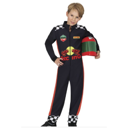Disfraz Piloto Carreras 7-9 Años