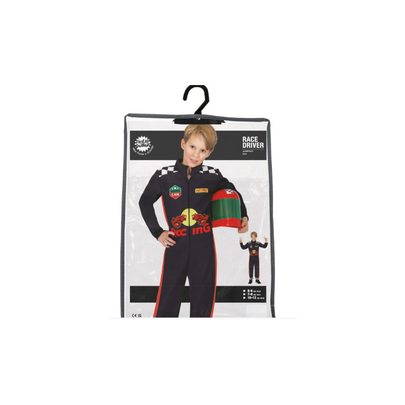 Disfraz Piloto Carreras 7-9 Años