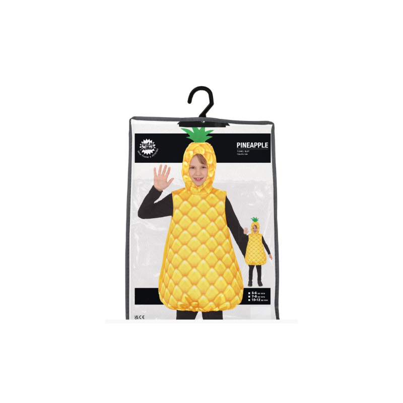 Disfraz Piña 7-9 Años