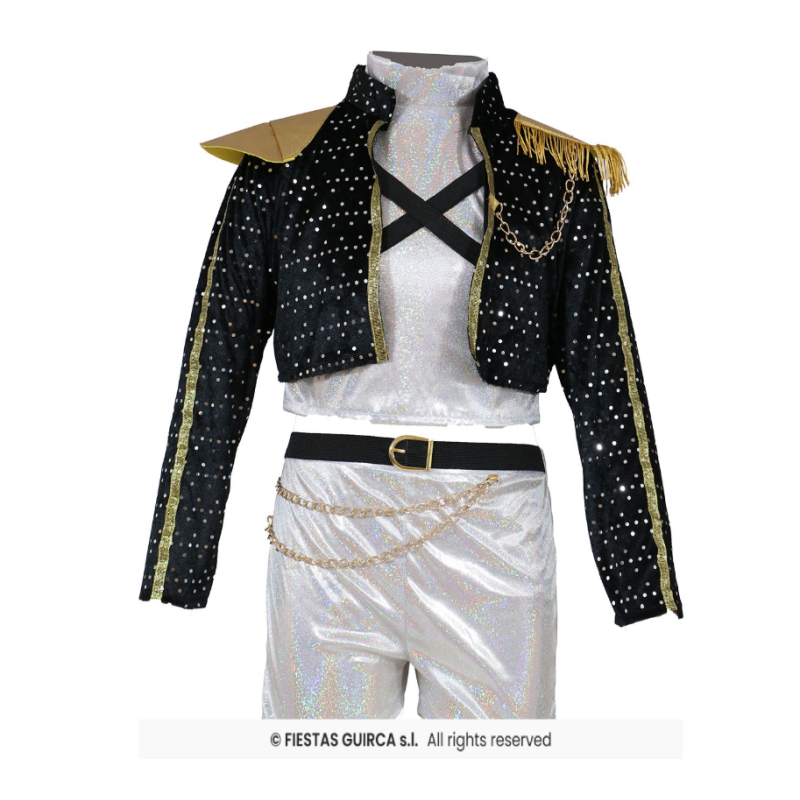 Disfraz Guerrera K-POP Huntrix Golden Rumi Talla 5-6 Años