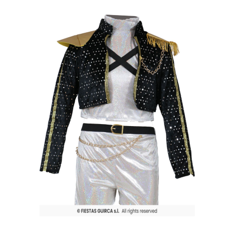 Disfraz Guerrera K-POP Huntrix Golden Rumi Talla 5-6 Años