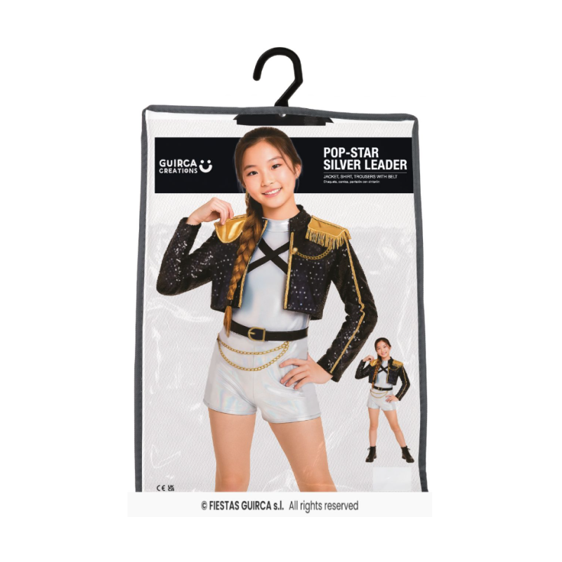 Disfraz Guerrera K-POP Huntrix Golden Rumi Talla 5-6 Años