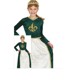 Disfraz Dama Medieval 5-6 Años