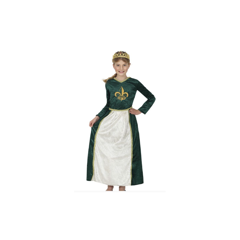 Disfraz Dama Medieval 5-6 Años