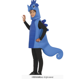 Disfraz Caballito De Mar Azul Talla 3-4 Años