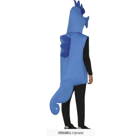 Disfraz Caballito De Mar Azul Talla 3-4 Años