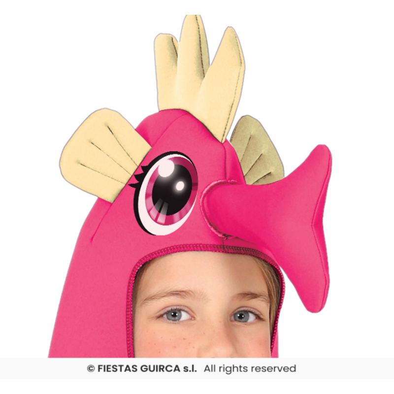 Disfraz Caballito De Mar Rosa Talla 3-4 Años
