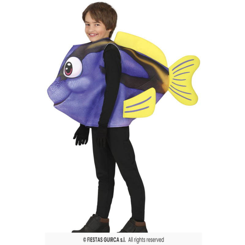 Disfraz Buscando A Nemo Dory Talla 5-6 Años De Fiestas Guirca