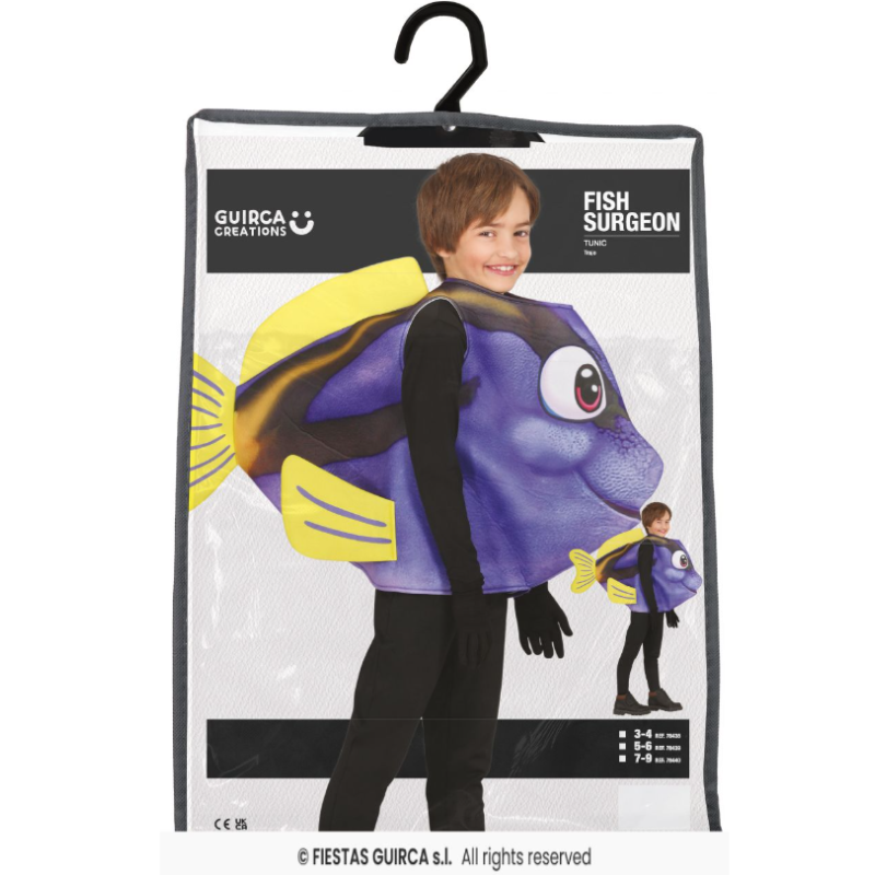 Disfraz Buscando A Nemo Dory Talla 5-6 Años