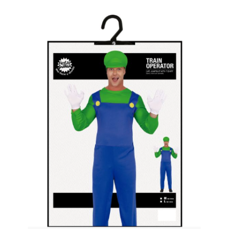 Disfraz Maquinista Tren Talla M