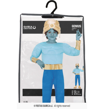 Disfraz Genio De La Lámpara Talla 7-9 Años