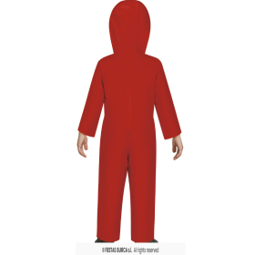 Disfraz Convicto Rojo Talla 3-4 Años De Fiestas Guirca 2