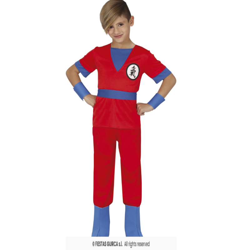 Disfraz Super Saiyan Talla 5-6 Años De Fiestas Guirca