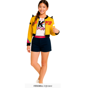 Disfraz Guerreras K-POP Huntrix Rumi Talla 5-6 Años De Fiestas Guirca