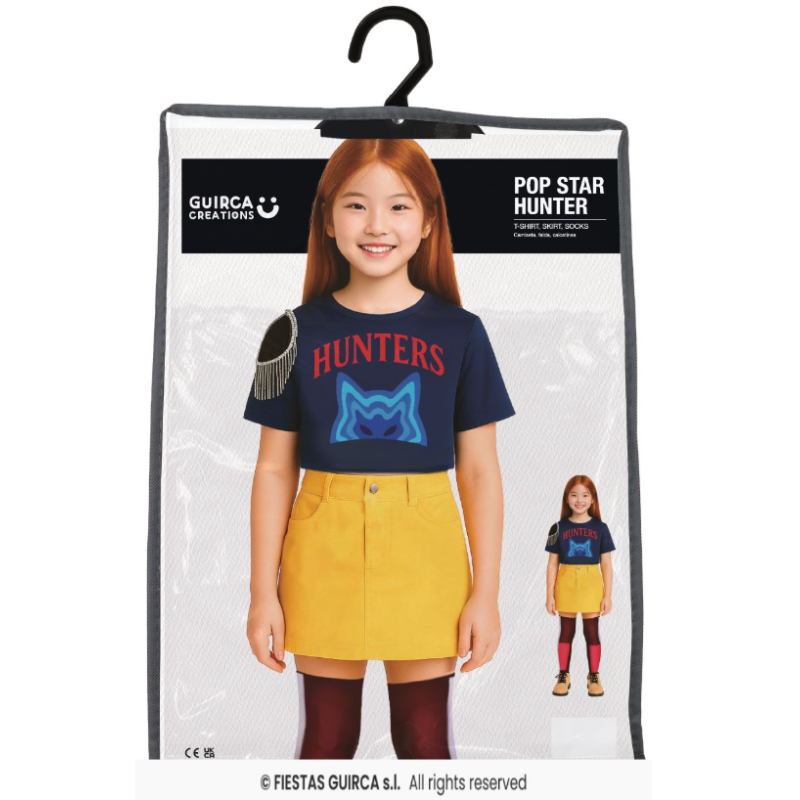 Disfraz Guerreras K-POP Huntrix Mina Talla 7-9 Años