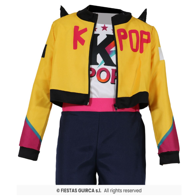 Disfraz Guerreras K-POP Huntrix Rumi Talla 10-12 Años