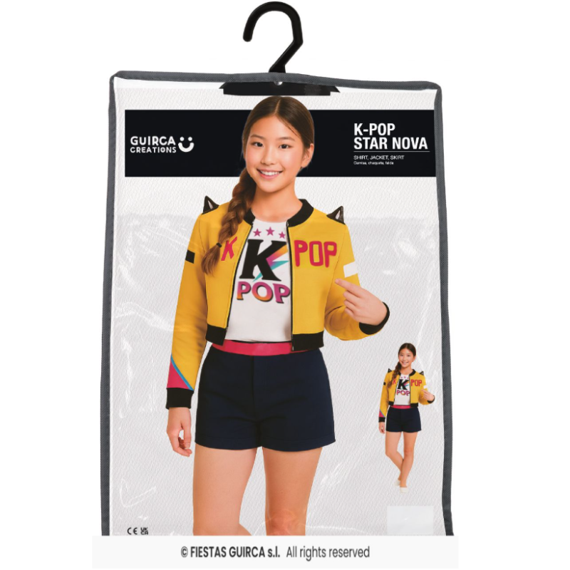 Disfraz Guerreras K-POP Huntrix Rumi Talla 10-12 Años