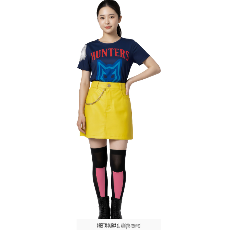 Disfraz Guerreras K-POP Huntrix Mina Talla 14-16 Años De Fiestas Guirca