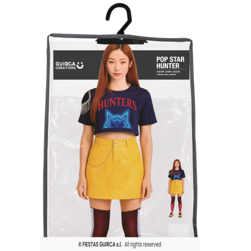 Disfraz Guerreras K-POP Huntrix Mina Talla 14-16 Años