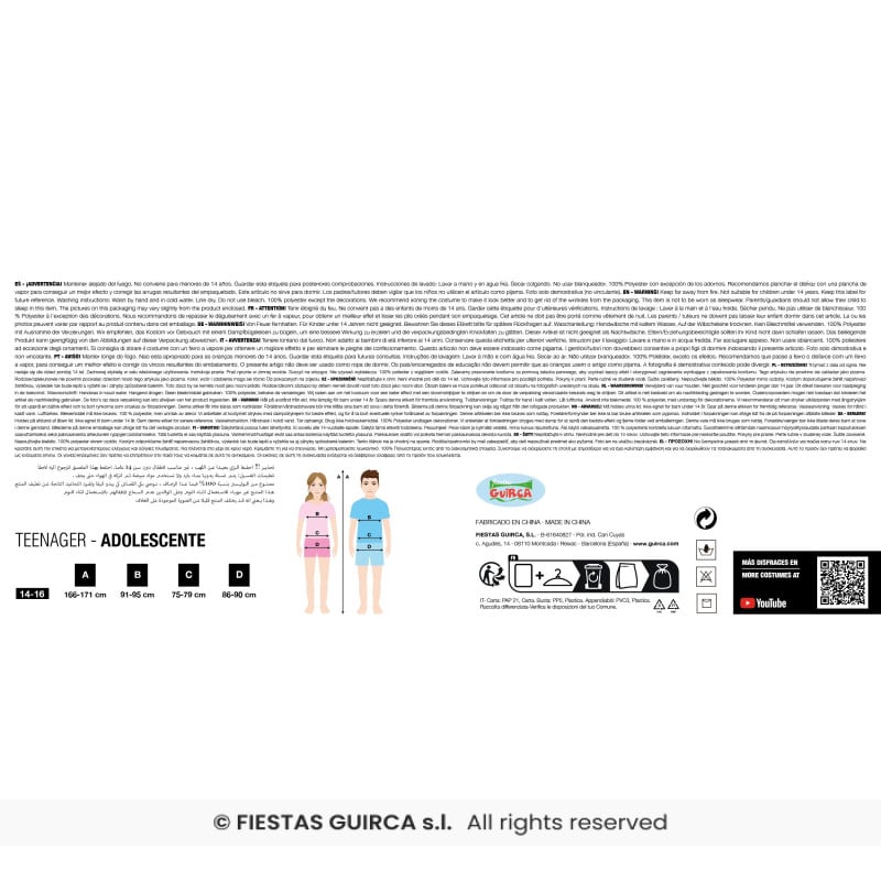 Disfraz Guerreras K-POP Huntrix Mina Talla 14-16 Años