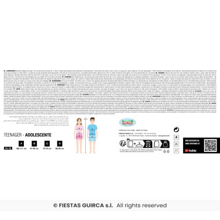 Disfraz Guerreras K-POP Huntrix Mina Talla 14-16 Años