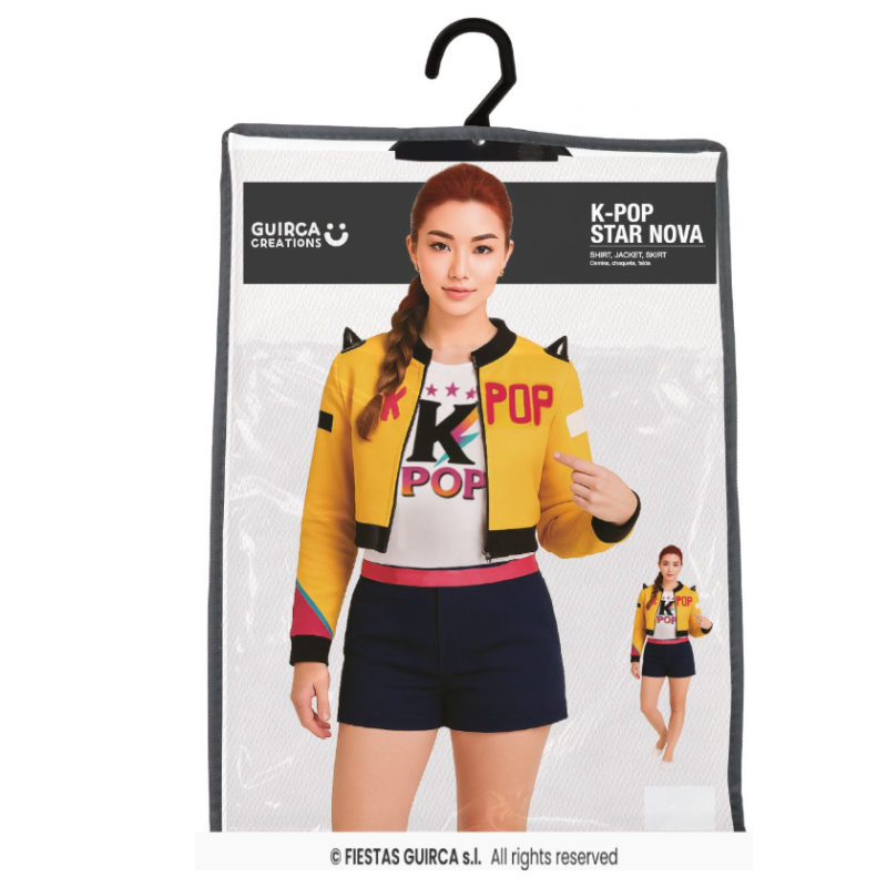 Disfraz Guerreras K-POP Huntrix Rumi Talla 14-16 Años