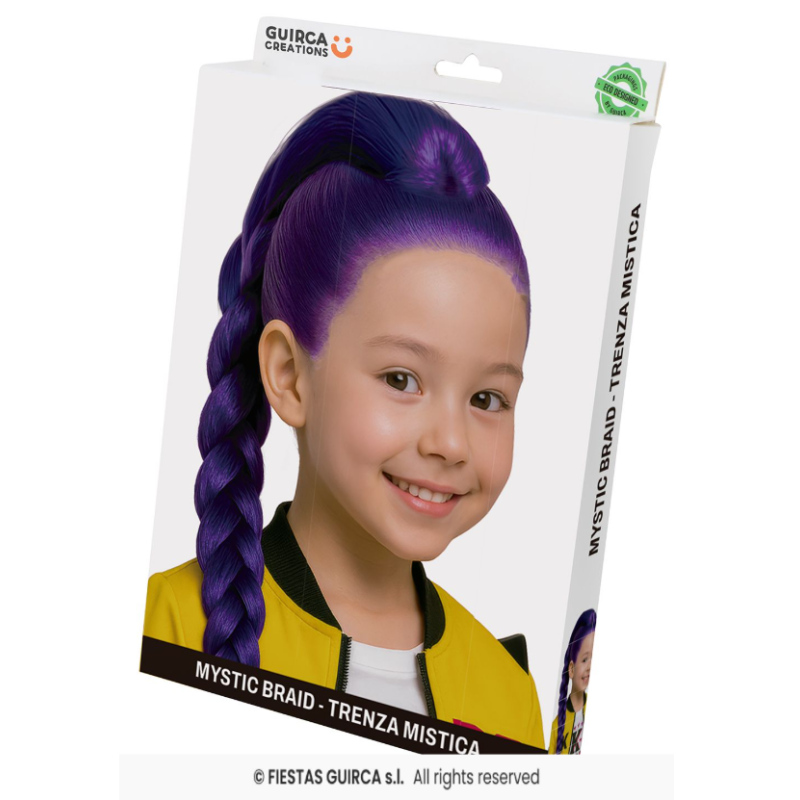 Peluca Trenza Lila Huntrix Rumi