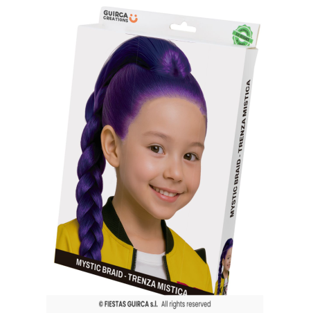 Peluca Trenza Lila Huntrix Rumi