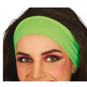 Cinta Cabeza Neón Verde