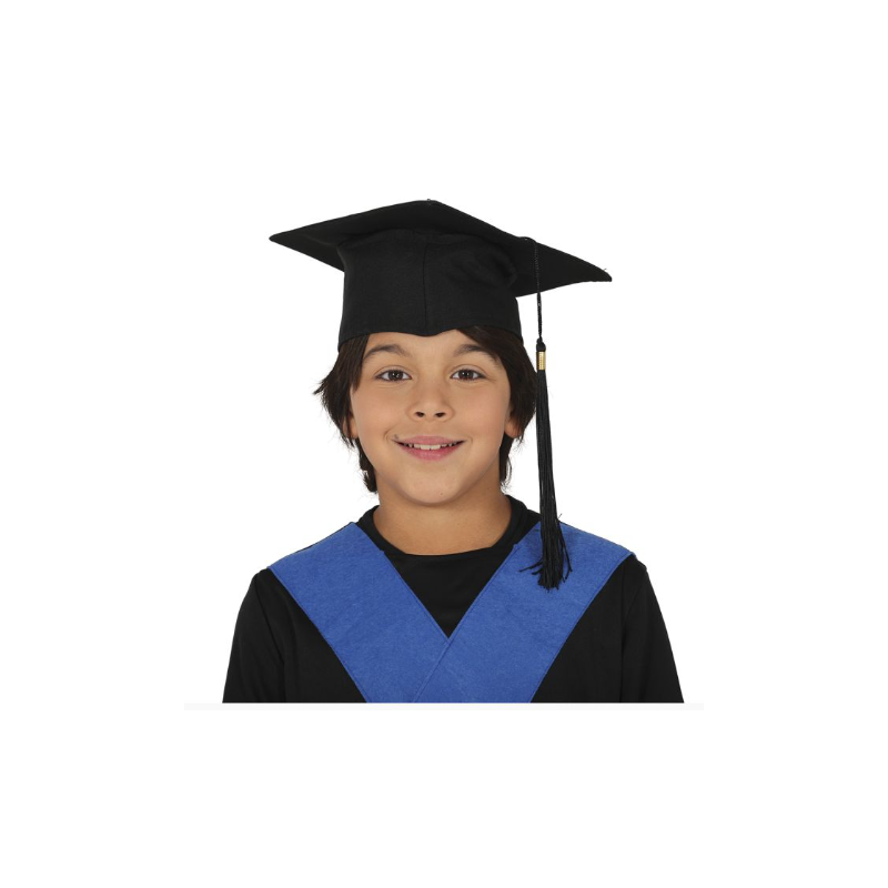 Sombrero Estudiante Tela Infantil