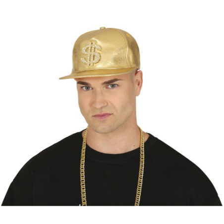 Gorra Dollar Oro Adulto