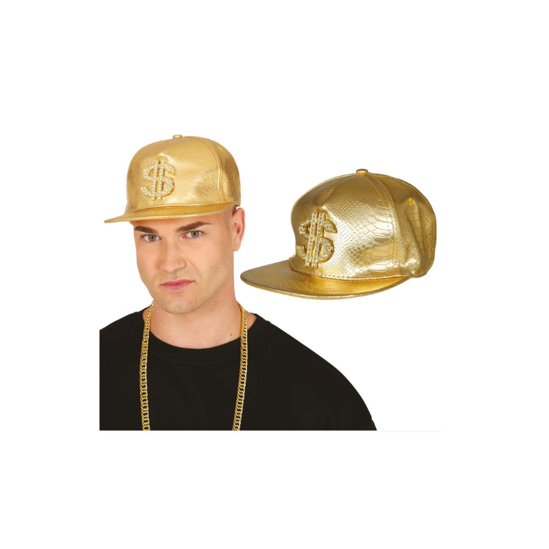 Gorra Dollar Oro Adulto