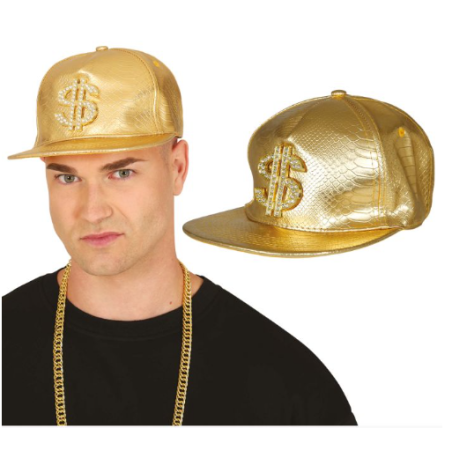 Gorra Dollar Oro Adulto