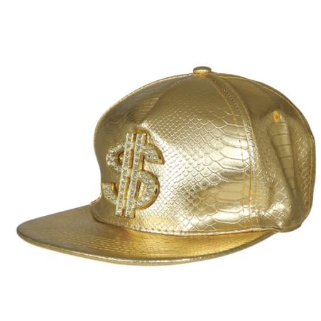 Gorra Dollar Oro Adulto