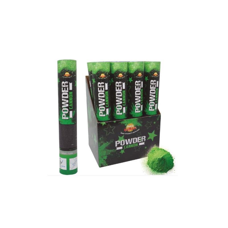 Cañon 30Cm 30Gr Polvo Verde