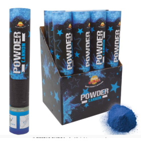 Cañon 30Cm 30Gr Polvo Azul