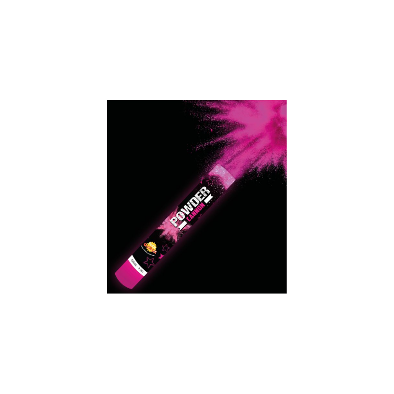 Cañon 30Cm 30Gr Polvo Fucsia