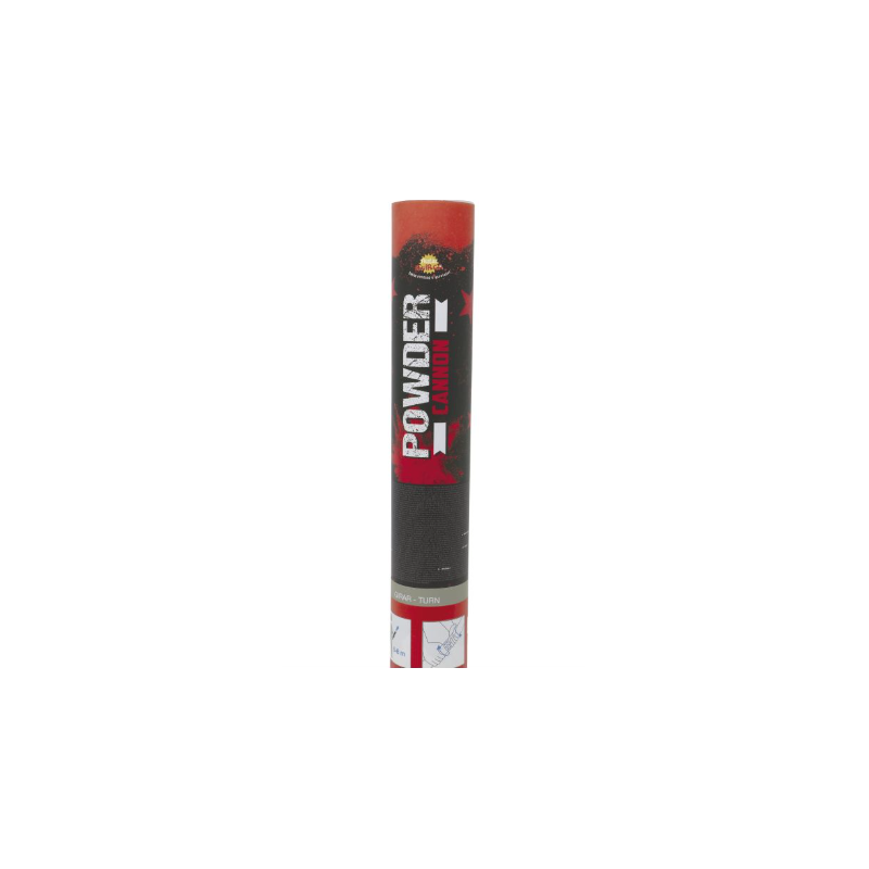 Cañon 30Cm 30Gr Polvo Rojo